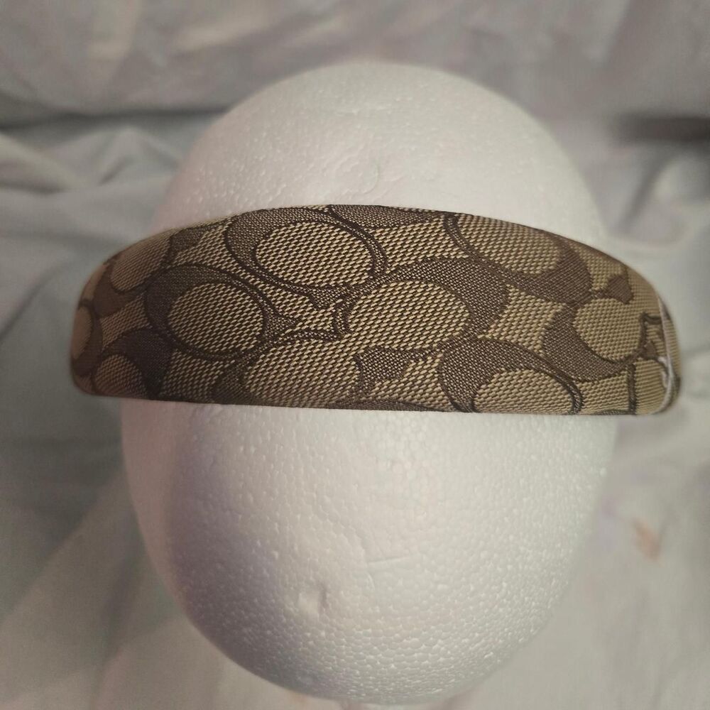 Coach Women's Brown and Tan Hair-accessories - Picture 2 of 7